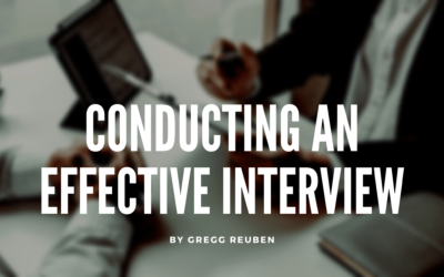 Conducting an Effective Interview